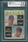1964 Topps #94 Braves Rookies BVG 7.5 *Proof*