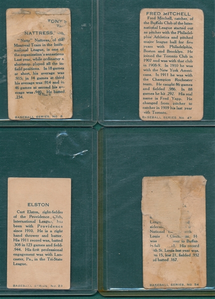 1912 C46 Lot of (7) W/ Jacklitsch