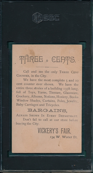 1889 H804-1B Baby Bunting, Baby Talk, SGC 2.5