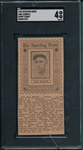 1936 Sporting News Sport Stamps Carl Hubbell SGC 4
