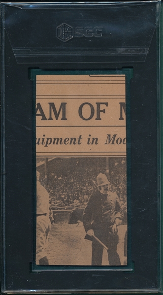 1936 Sporting News Sport Stamps Carl Hubbell SGC 4