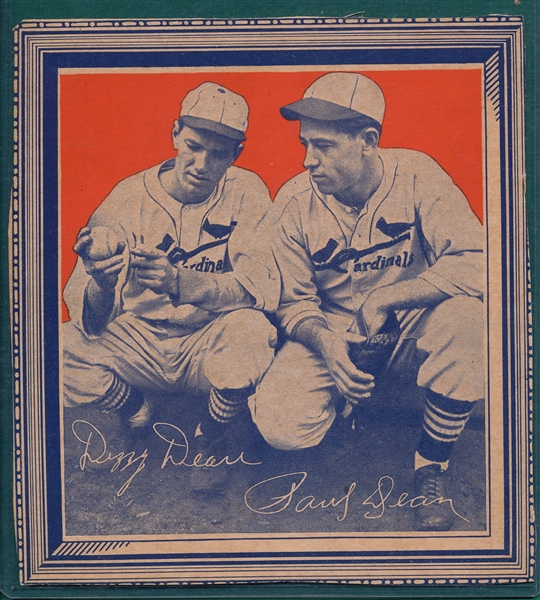 1935 Wheaties Dizzy & Paul Dean 