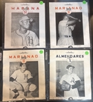 1949-50 Alerta Premiums Lot of (8) W/ Duany