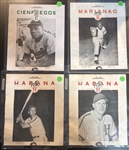 1949-50 Alerta Premiums Lot of (8) W/ Noble