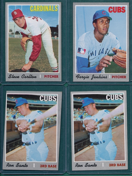 1970 Topps Lot of (460) W/ Carlton