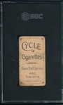 1909-1911 T206 Bell, Follow Through, Cycle Cigarettes SGC 1 *460 Series* *Pop 3*