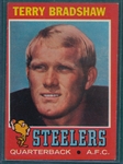 1971 Topps FB #156 Terry Bradshaw, Rookie