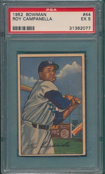 1952 Bowman #044 Roy Campanella PSA 5