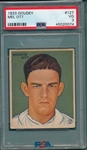 1933 Goudey #127 Mel Ott PSA 3