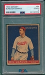 1933 Goudey #064 Burleigh Grimes PSA 2