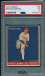 1933 Goudey #065 Milton Gaston PSA 3