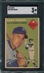 1954 Topps #032 Duke Snider SGC 3