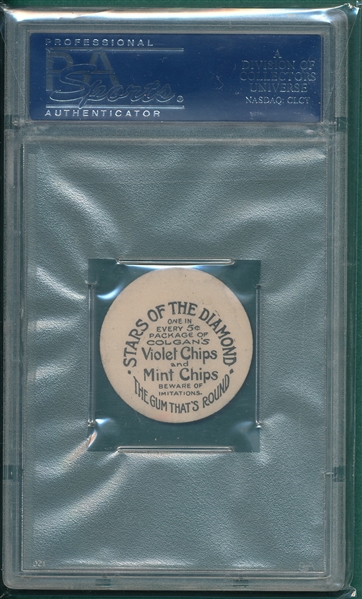 1909-11 Colgan's Chips McGinnity Stars of the Diamond PSA 5