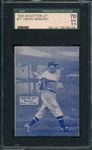 1934-36 Batter Up #077 Heinie Manush SGC 70 *Blue*