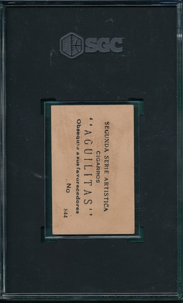 1924-25 Aguilitas #844 Merito Acosta SGC 3