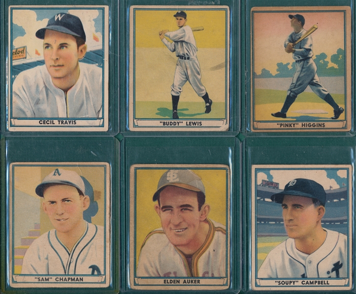 1941 Play Ball Lot of (10) W/ Henrich