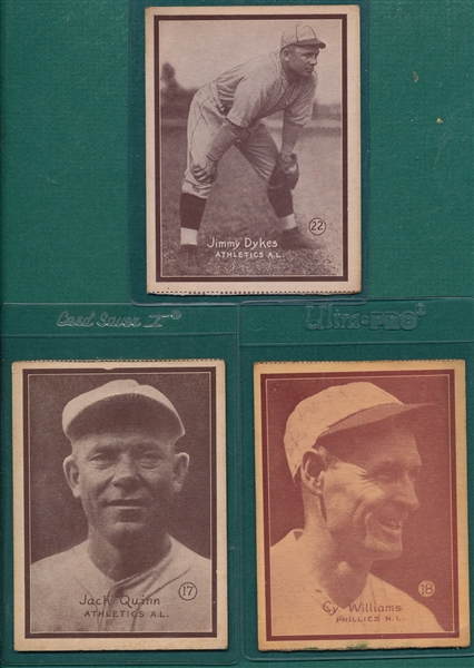 1931 W517 Lot of (5) W/ Frisch & Combs