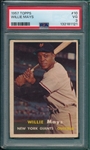 1957 Topps #10 Willie Mays PSA 3