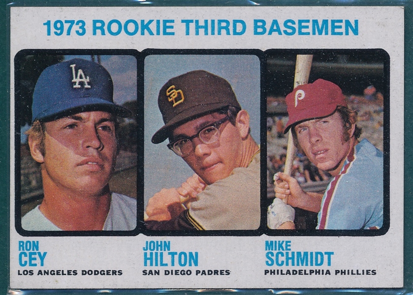 1973 Topps Baseball Complete Set (660) W/ Schmidt, Rookie
