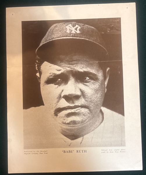 1943 M114 Babe Ruth, Portrait