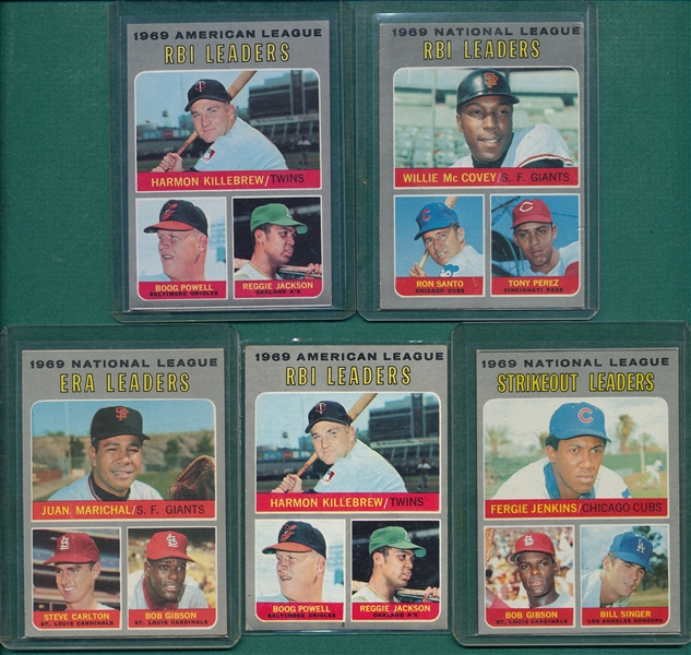 1970 Topps Lot of (11) W/ Frank Robinson