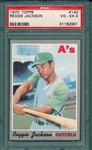 1970 Topps #140 Reggie Jackson PSA 4