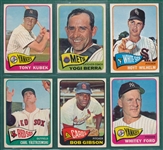 1965 Topps Lot of (6) W/ Berra