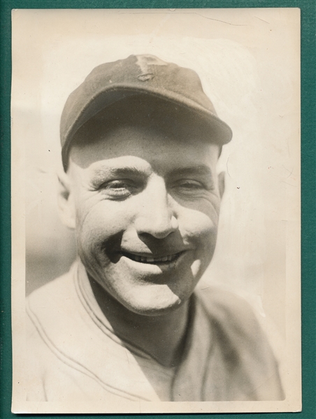 1926 Type 1 Photograph Pie Traynor, RMY Authentic