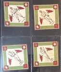1914 B18 Blankets Lot of (4) W/ Snodgrass