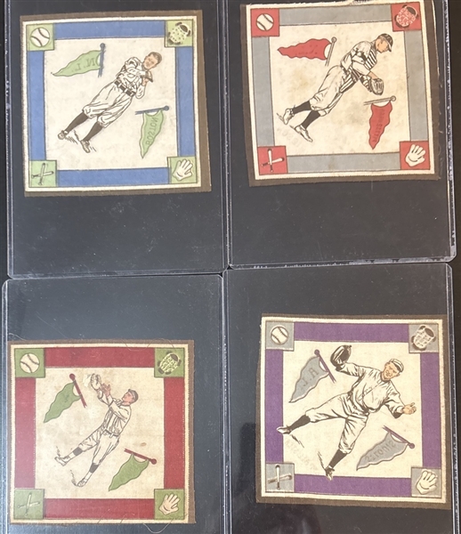 1914 B18 Blankets Lot of (4) W/ Gibson
