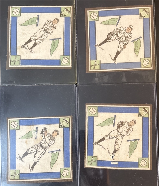 1914 B18 Blankets Lot of (4) W/ Gowdy