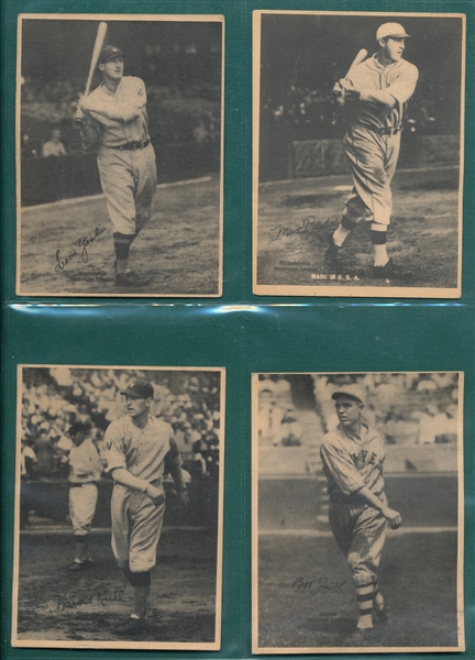 1929 Kashin Lot of (4) W/ Goslin
