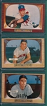 1955 Bowman Lot of (31) W/ Piersall