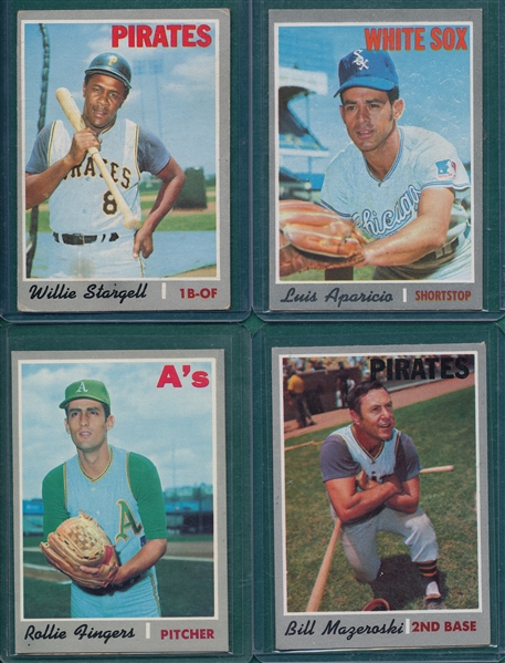 1970 Topps Lot of (58) W/ Stargell