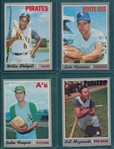 1970 Topps Lot of (58) W/ Stargell
