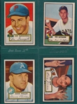 1952 Topps Lot of (4) W/ Garagiola