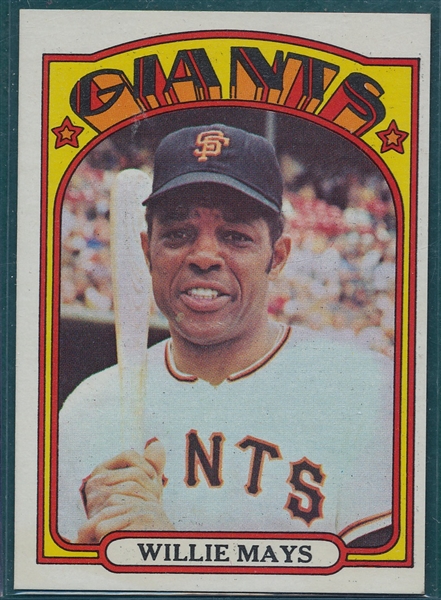 1972 Topps #49 Willie Mays